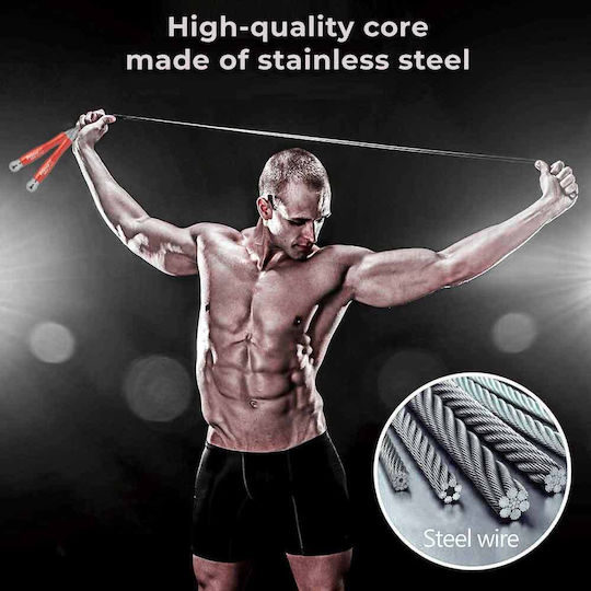 Primafit Speed Pro Jump Rope Professional 3m Adjustable 2 Bearings Extra Rope Weights 2 Protectors Aluminum Handles Carrying Bag Crossfit Boxing Mma Bronze