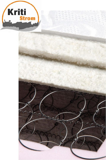 AegeanSleep Classico Orthopedic Μονό Ορθοπεδικό Στρώμα 90x200x19cm με Ελατήρια