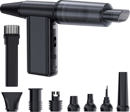Kinzir Car Handheld Vacuum Dry Vacuuming with Power 180W Rechargeable 12V