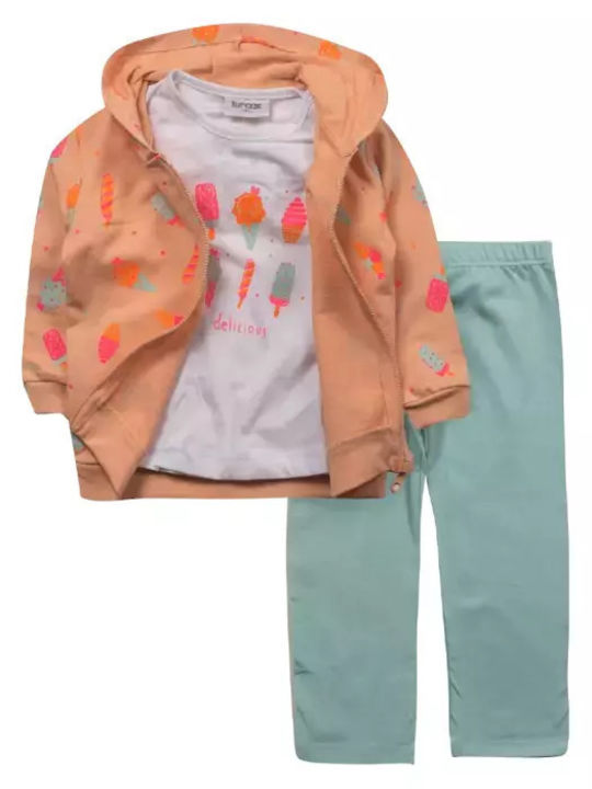 Kinder-Set mit Leggings Winter 3Stück Somon