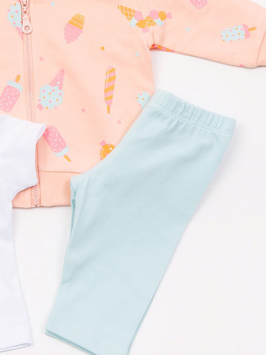 Kinder-Set mit Leggings Winter 3Stück Somon