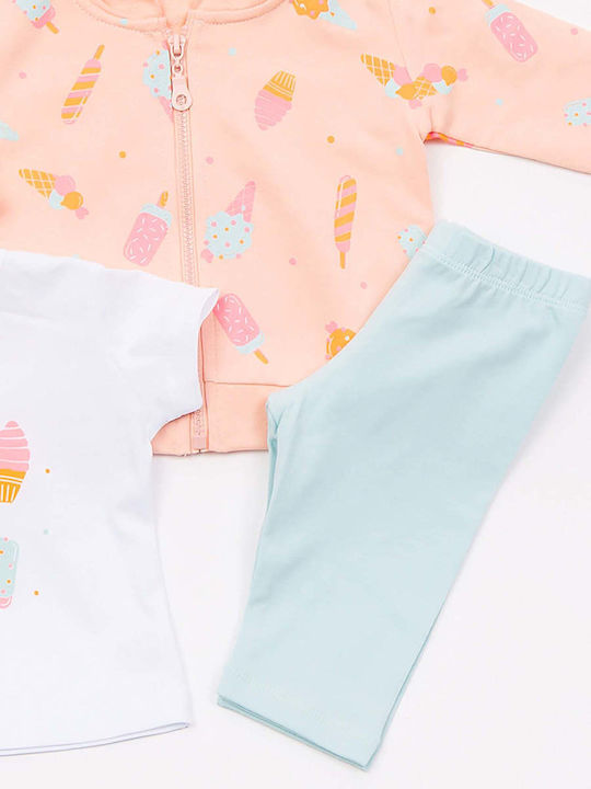 Kinder-Set mit Leggings Winter 3Stück Somon