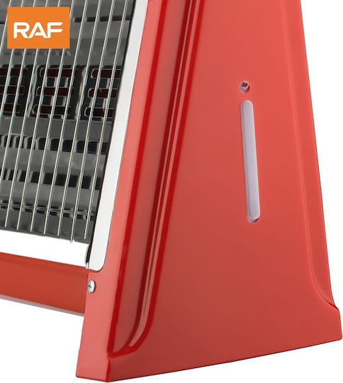 Raf Căldură radiantă Cuarț cu termostat și ventilator 2400W