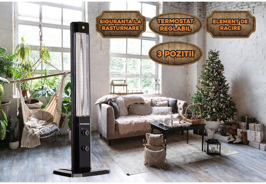Hausberg HB-8560 Quartz Heater with Thermostat 2300W