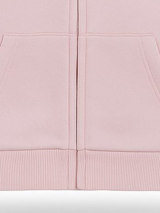 Kids Cardigan with Hood Pink  Pink