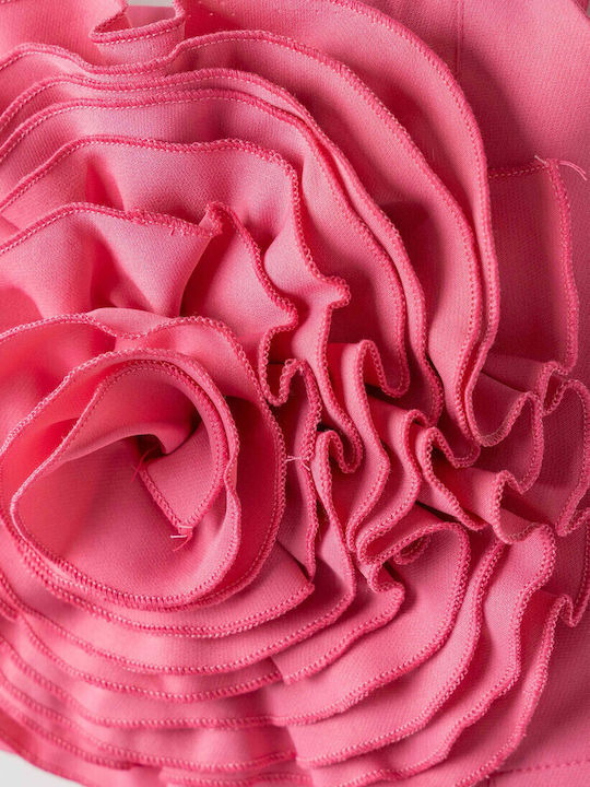 Kinder-Set mit Rock Sommer 2Stück Fuchsia