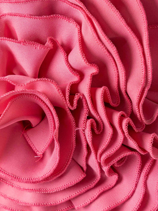 Kinder-Set mit Rock Sommer 2Stück Fuchsia