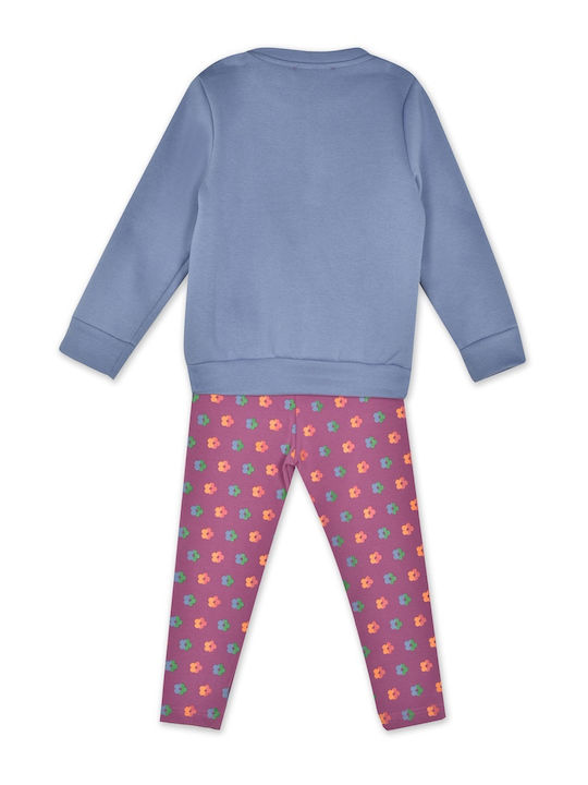 Kids' Set with Leggings Winter 2pcs Purple
