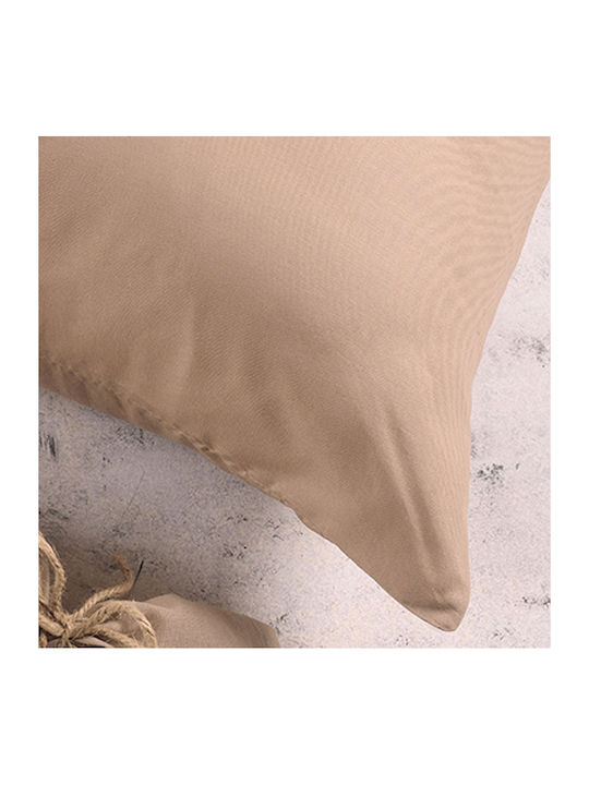 Melinen Сет Чаршафи 170x270см. URBAN LINE Бежов 3бр