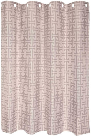 Greenwich Polo Club 3122 Душ завеса Тъканна 200x180см Taupe