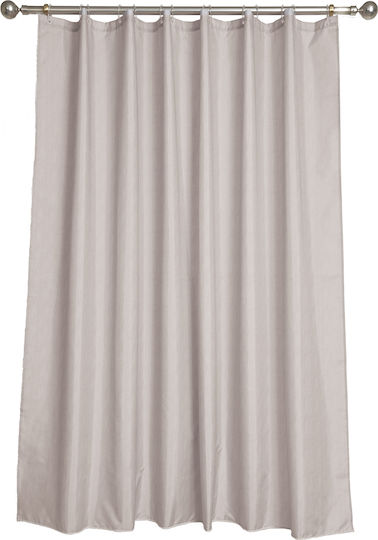 Das Home 0808 Shower Curtain Fabric 240x180cm Taupe
