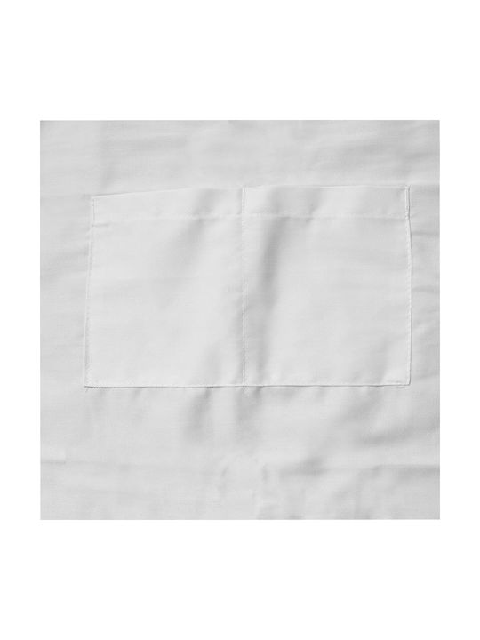 Koupakoupa Dad "king Of The Backyard" Ποδιά Κουζίνας Λευκή 22x40cm KP_30493_apron-bbq-adult