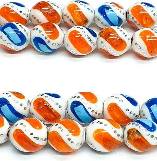 Roloi Komboloi Camel Bone Worry Beads Multicolour 30cm