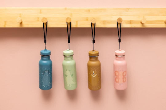 Trixie Kids Water Bottle Butterfly Plastic with Straw Non Spill Mr Butterfly 500ml