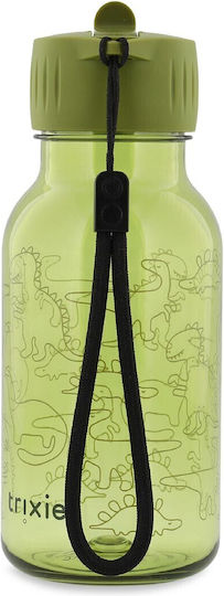 Trixie Kids Water Bottle Dinosaur Plastic Non Spill Mr Dino 350ml
