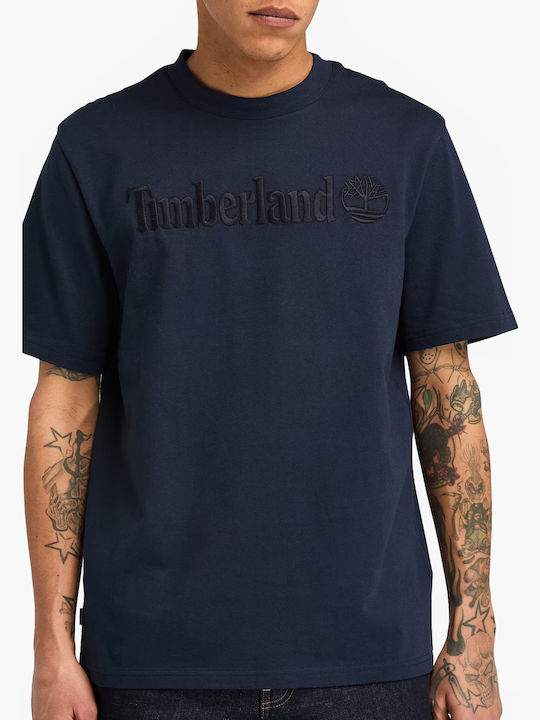 T-shirt Navy Μπλε