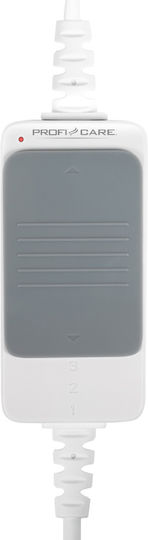 ProfiCare PC-WUB 3060 Pătură electrică simplă Lavabilă Alb 60W 70cmx150cm