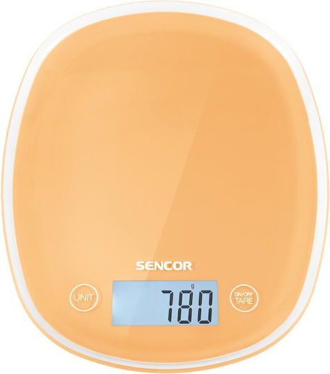 Sencor SKS 3 Дигитален Кухненска везна 1гр/5кг Orange