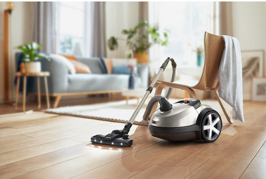Philips Performer Staubsauger 900W Eingetütet 4Es Silber