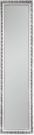 Mirrors & More Sonja Καθρέπτης με Ασημί Ξύλινο Πλαίσιο 160x40cm