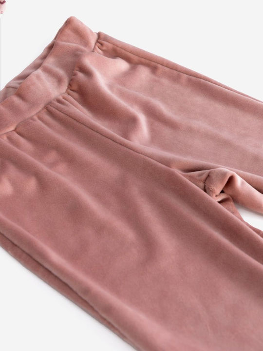 Kinder-Set mit Leggings Winter 3Stück Rosa