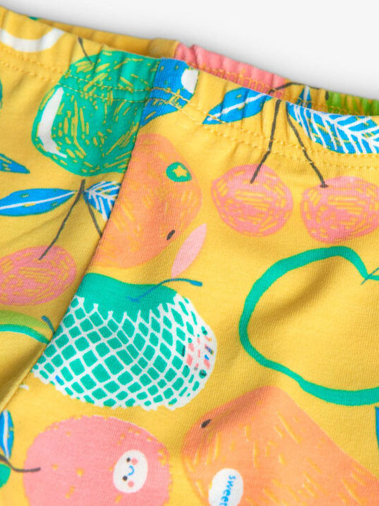 Kids' Set with Leggings Summer 2pcs Salmon