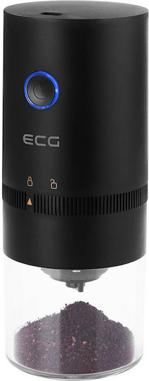 ECG ECG KM 150 Râșniță Electrică De Cafea 13W Cu Capacitatea De Măcinare A Boabelor 30gr Neagră