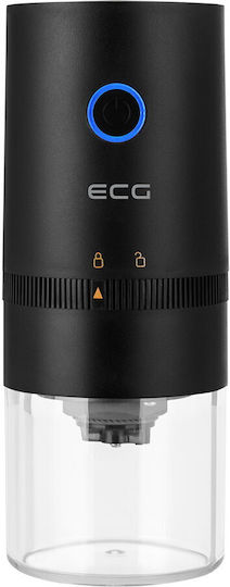 ECG ECG KM 150 Râșniță Electrică De Cafea 13W Cu Capacitatea De Măcinare A Boabelor 30gr Neagră