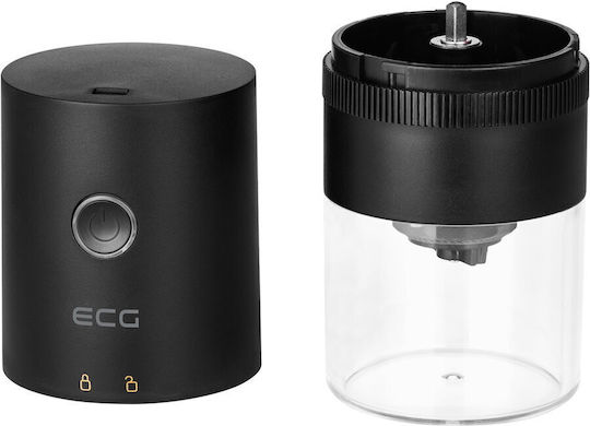 ECG ECG KM 150 Râșniță Electrică De Cafea 13W Cu Capacitatea De Măcinare A Boabelor 30gr Neagră