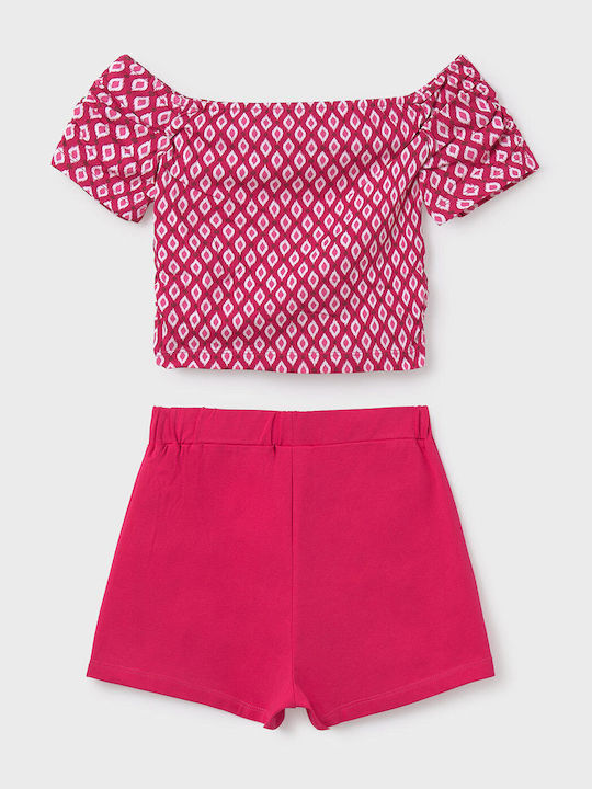 Kids' Set with Shorts Summer 2pcs Pink