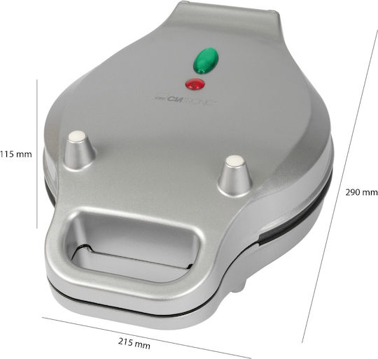 Clatronic Maker Wa Βαφλιέρα για Bubble Βάφλες 700W