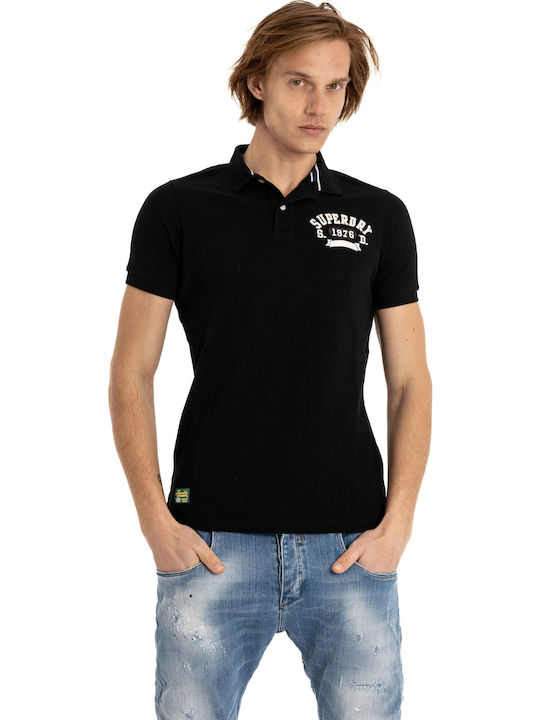 Superstate Polo T-Shirt Schwarz