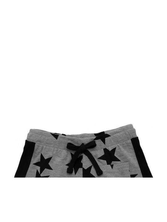 Venere Kids' Shorts/Bermudas Fabric Grey Black