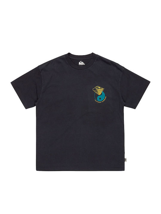 Wave T-shirt Μαυρο