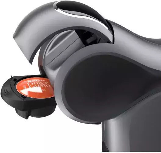 De'Longhi Piccolo XS EDG110.WB Kapsel-Kaffeemaschine Dolce Gusto Druck 15bar Gray