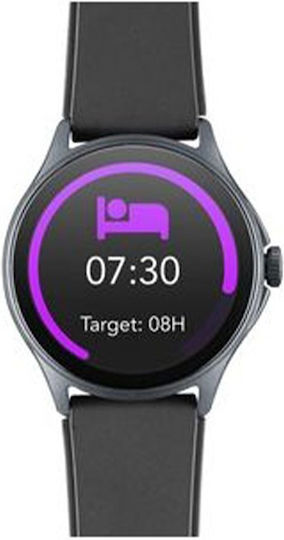 Cellular Line Ion Pro Round Смарт Часовник Черен