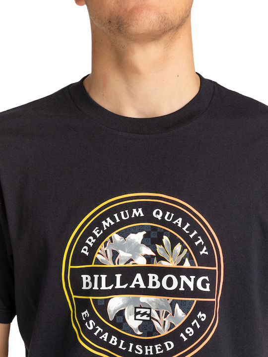 Rotor Fill T-shirt Μαυρο