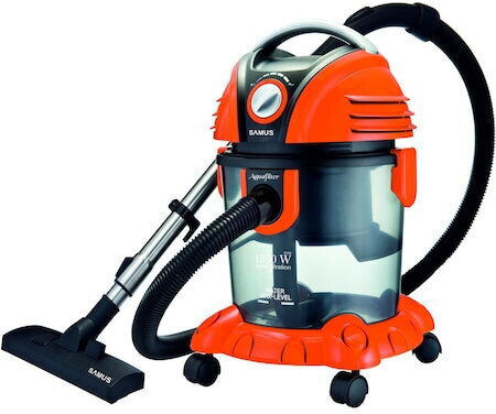 Samus Aquafilter Σκούπα Υγρών / Στερεών 1550W με Πλαστικό Κάδο 15lt