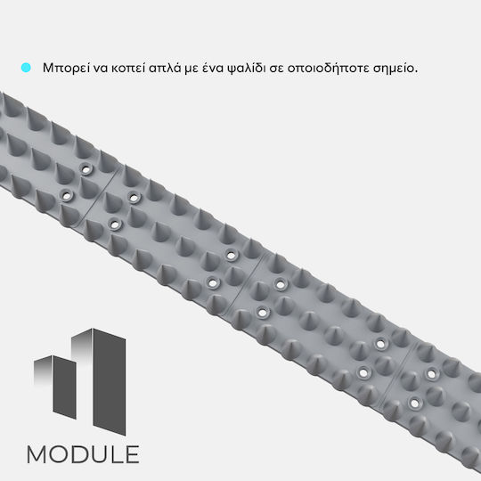 Module Repellent Spikes Birds / Cats / Rodents 58gr 0.45x0.05m