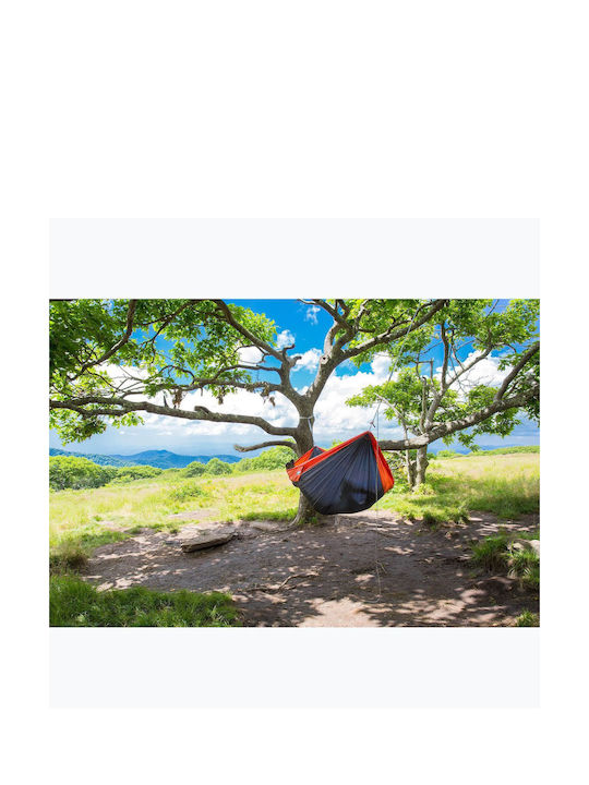 Eno Supersub Αιώρα Αλεξίπτωτο Διπλή Υφασμάτινη Grey / Orange 280x190εκ.