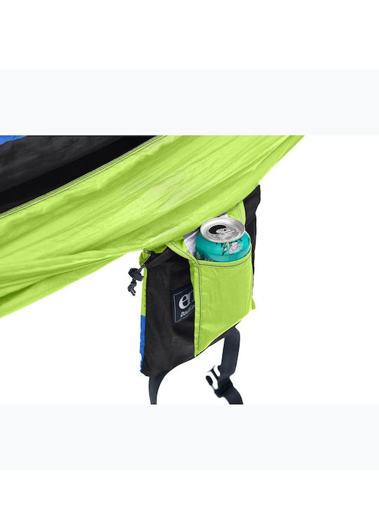 Eno Doublenest Hängematte Doppelter Stoff Chartreuse/ Black/ Royal 50x50cm