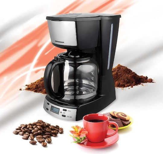 Heinner Programmable Filter Coffee Machine 950W Black