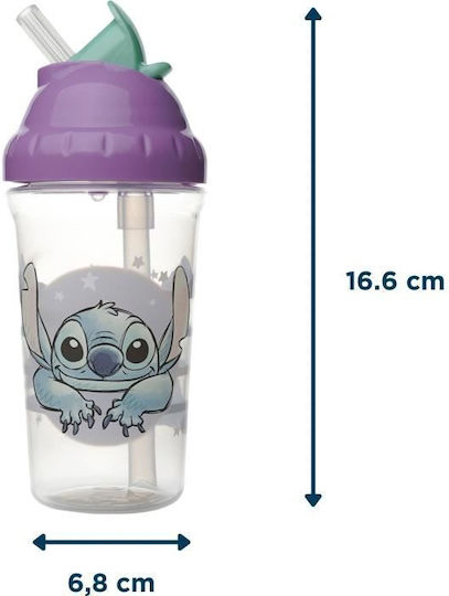 Straw Cup Thermobaby 295 Ml Leak-proof Lilo & Stitch