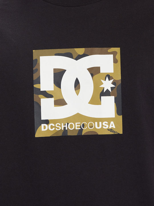 Square Star Fill T-Shirt Schwarz