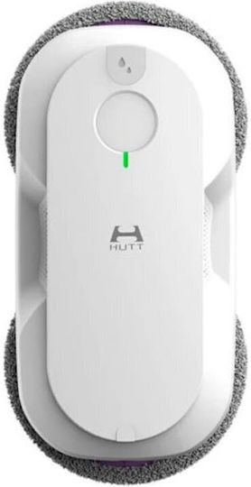 Window Vacuum Cleaner Robot Battery White