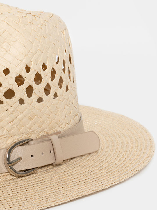 Interhat Wicker Women's Panama Hat Beige
