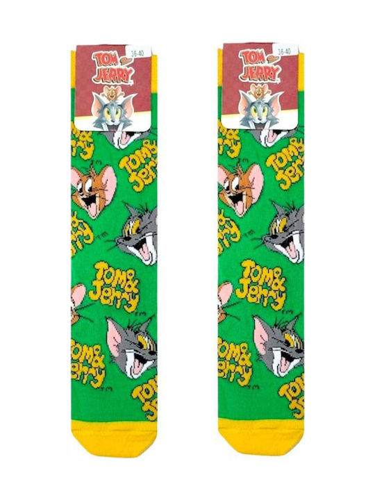 Disney Tom + Jerry Κάλτσες Πολύχρωμες 3Pack