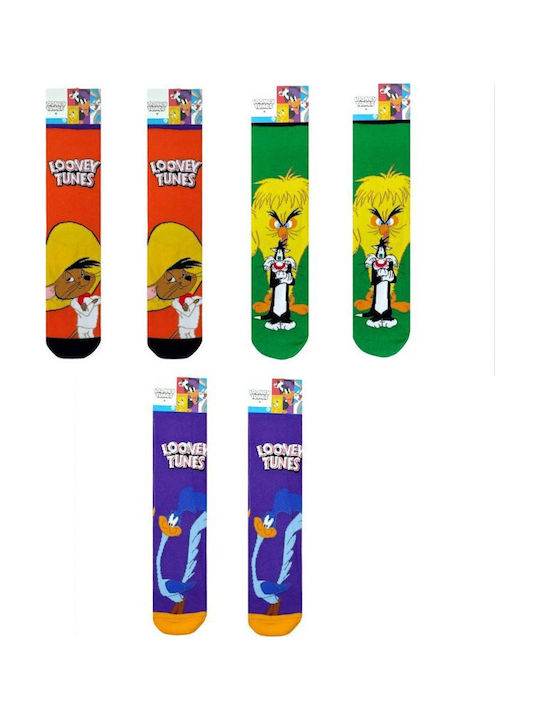 Looney Tunes Bărbați Șosete Multicolored 3Pachet