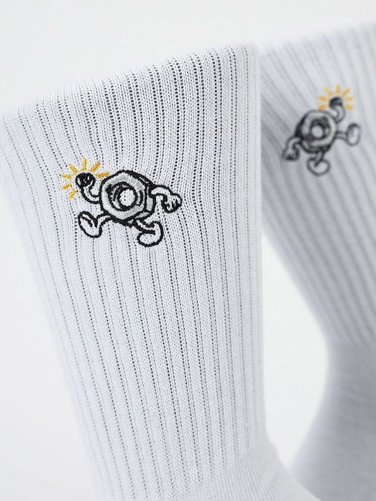 Be Nuts Rto Baumwollsocken Mit Frottee-Design