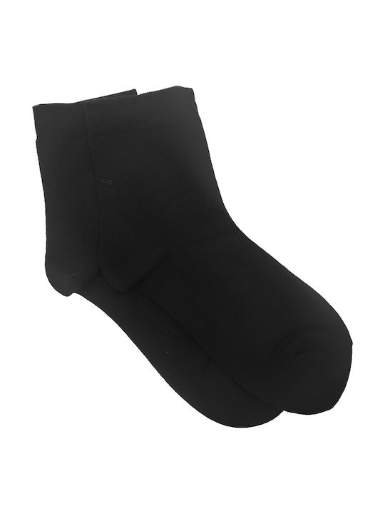 Gift-Me Solid Color Socks Μαύρo